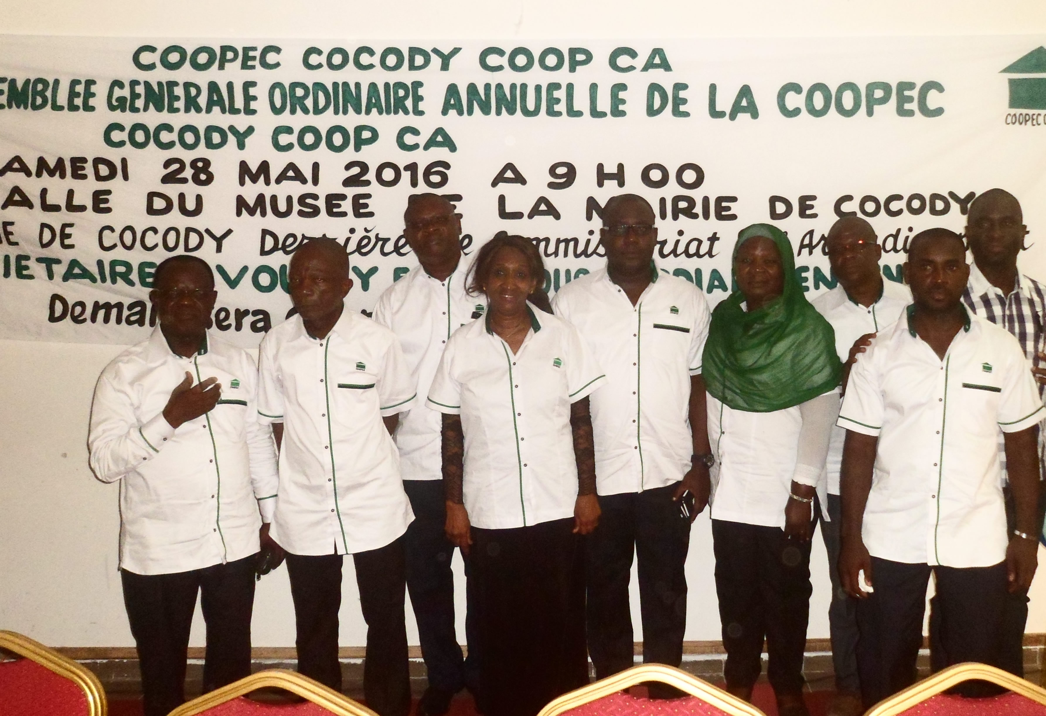 16/06/16 Société : La 17ème édition de l’assemblée générale de la COOPEC de Cocody, Mr Tano Jean Michel Aphint le nouveau PCA